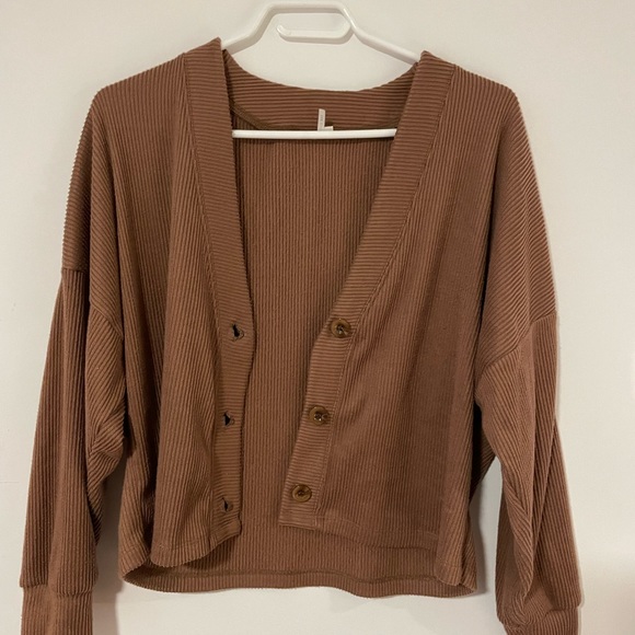 Dust pink cardigan - Picture 2 of 3